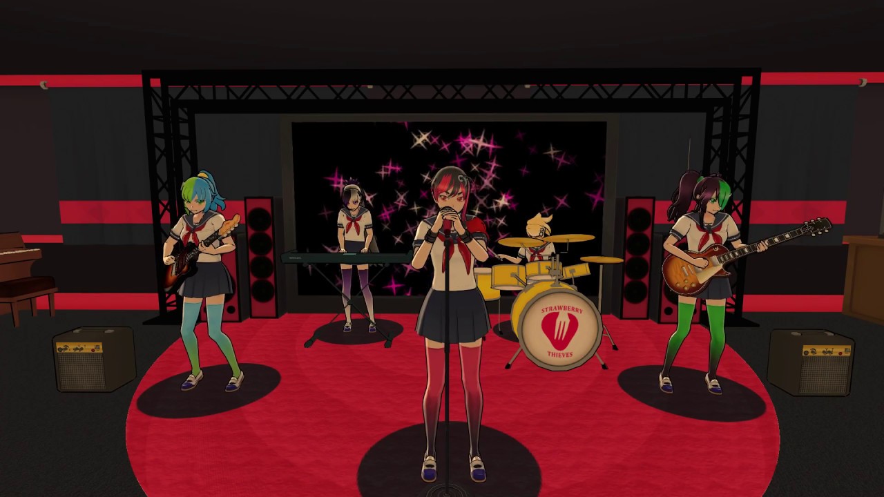 The Strawberry Thieves after school repetition - Yandere Simulator