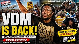 VDM IS BACK! 🔥 Massive Airport Welcome Shocks Nigeria | Ratel Nation Celebration Song