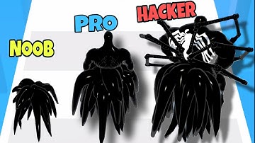 NOOB vs PRO vs HACKER in Venom Run 3D