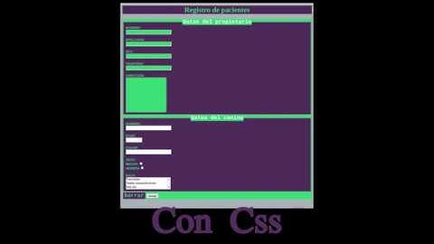 Ponle estilo a un formulario
