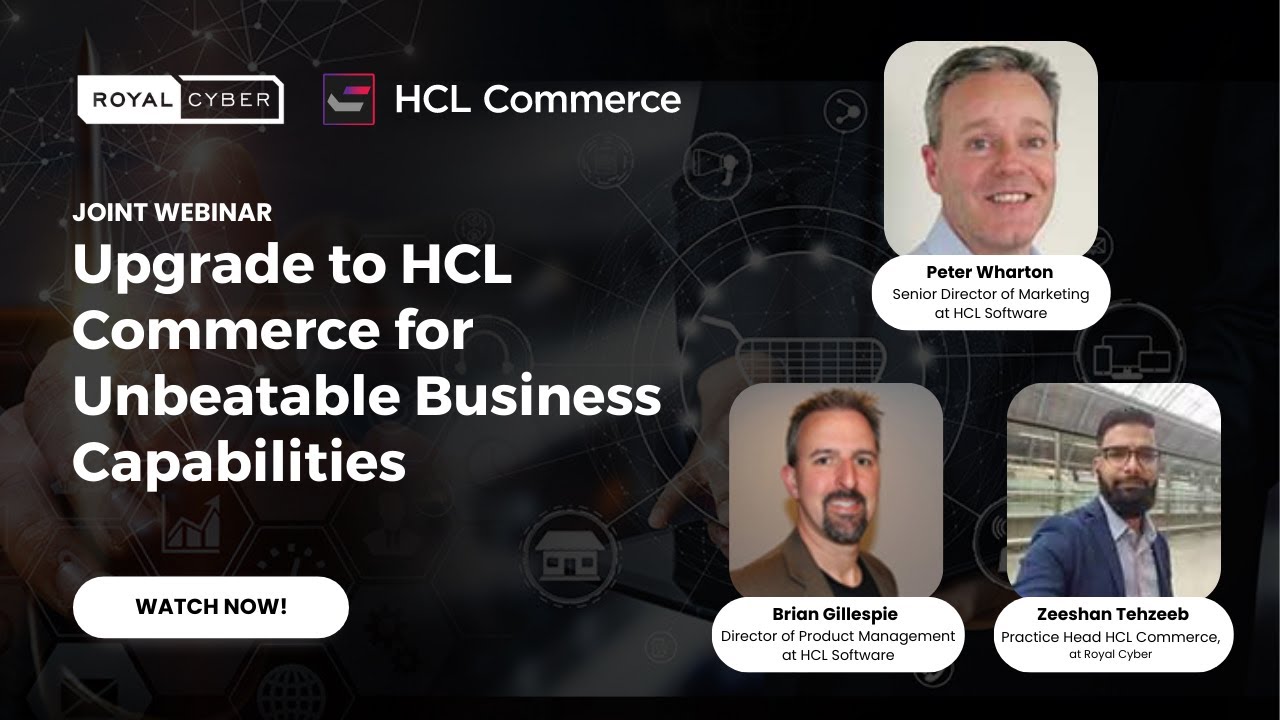 Upgrade to HCL Commerce for Unbeatable Business Capabilities - YouTube