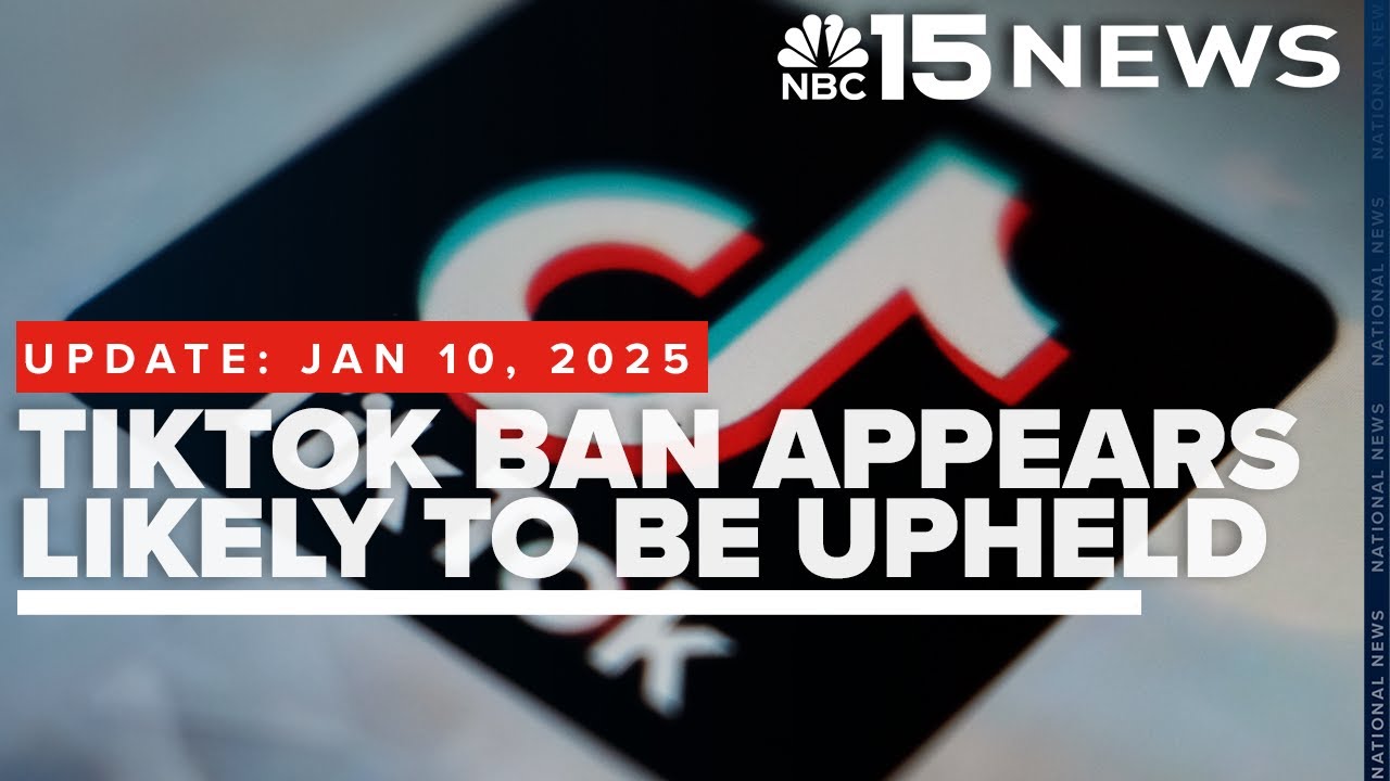 Supreme Court appears likely to uphold TikTok ban as Jan  19 deadline approaches