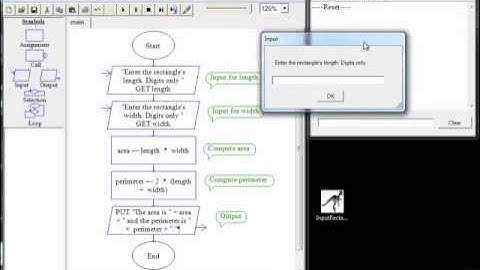 RAPTOR09 - Rectangle program with inputs