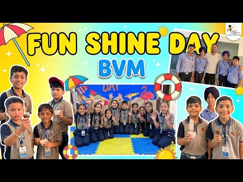 Fun Shine Day In School🥳|| Kids Fun || School Kids Fun|| Summer Vocation| Ice Cream Day| Bvm ||