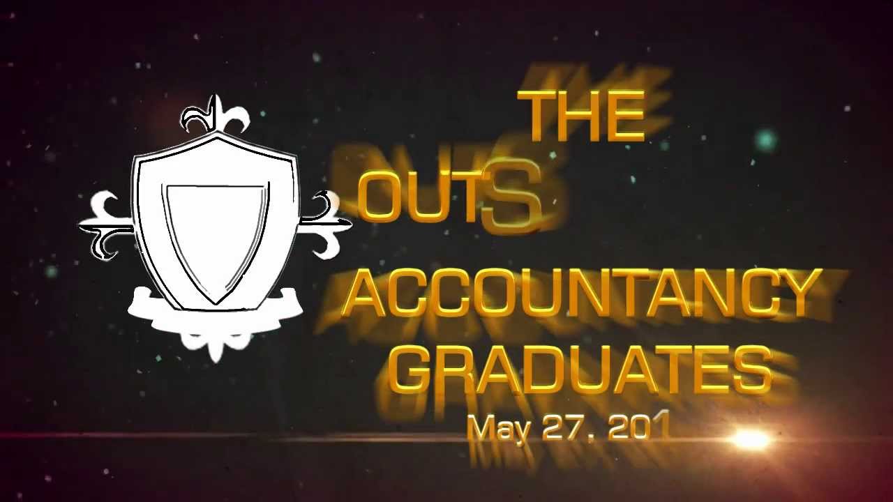 The Outstanding Accountancy Graduates 2013 avp - YouTube