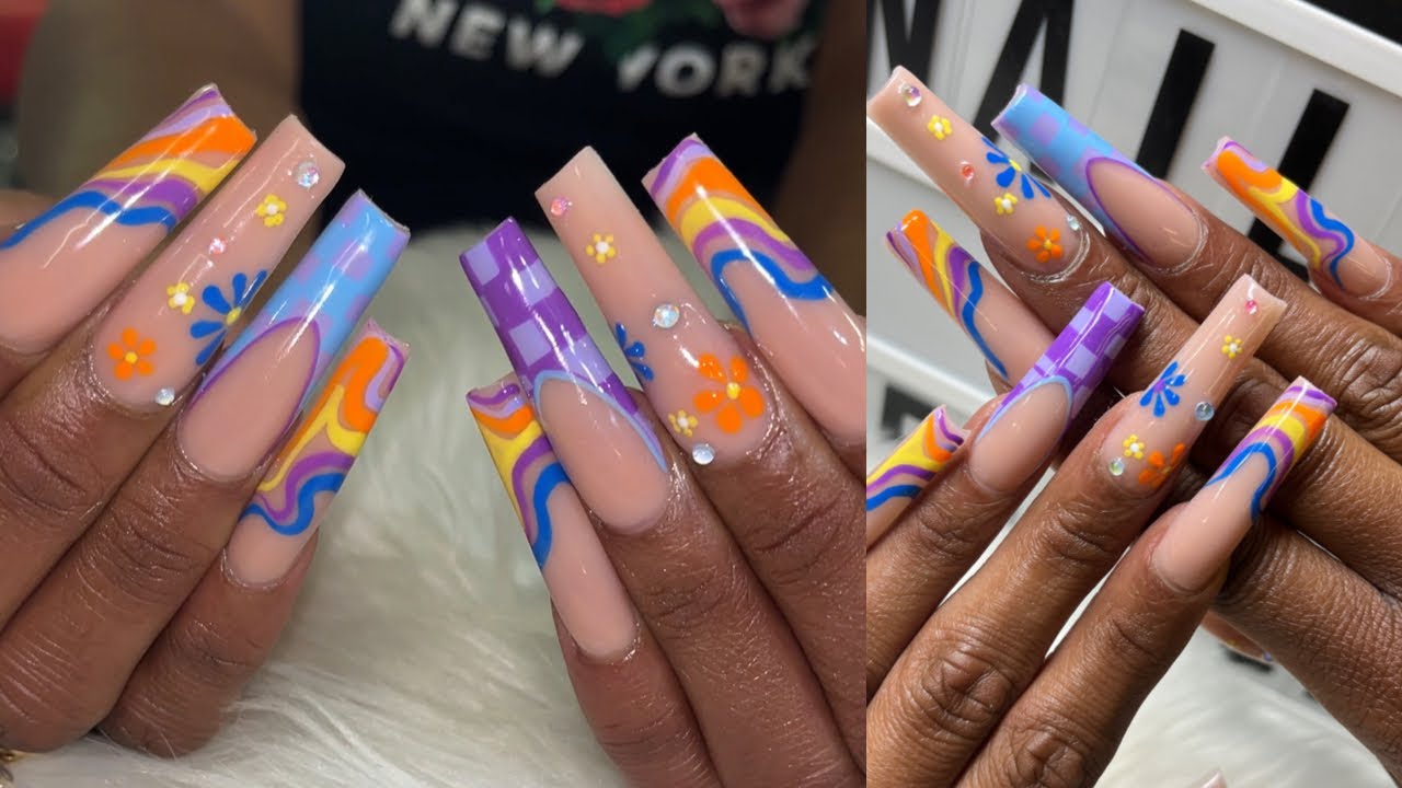 WATCH ME WORK GEL NAIL ART DESIGN USING BEETLES