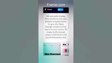 AI Website Maker Free Tool -  framer ai