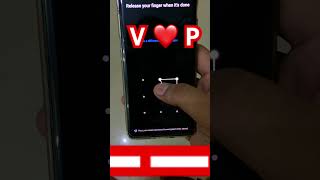 V P New Lock Screen Pattern #viralvideo #tiktok #viralshort