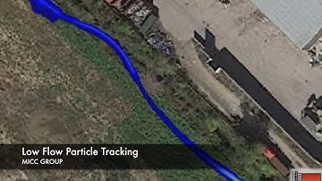 Low Flow Particle Tracking of Detailed Naturalization Design