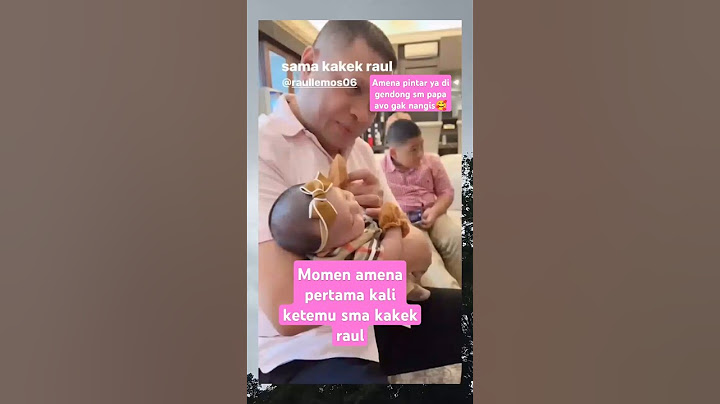 akhirnya avo raul ketemu sm amena#aurelhermansyah #attahalilintar #krisdayanti #raullemos