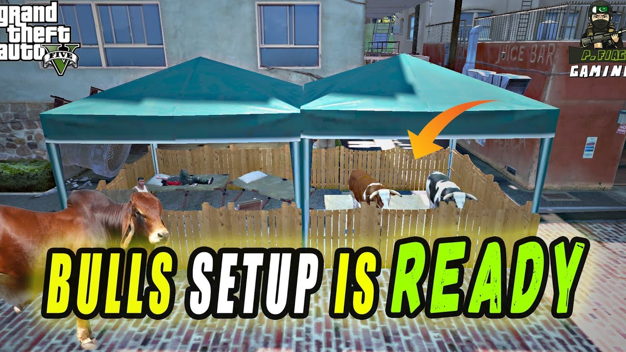 Bulls Setup Is Ready| Mandi Series Ep#2| Gta5 Pakistan