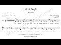 Silent Night Variations G Major 