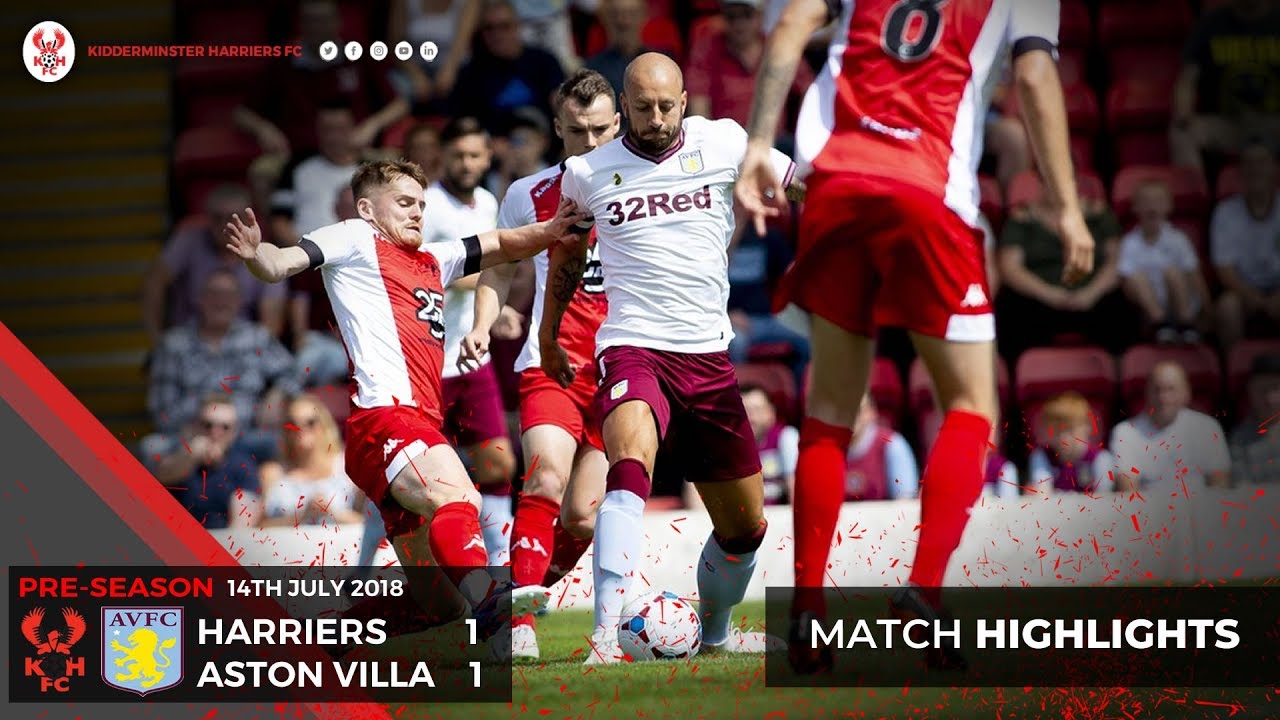 Highlights: Harriers 1-1 Aston Villa 14/07/18 - YouTube