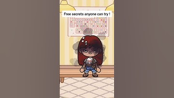 Free Toca Boca Secret anyone can try🥳