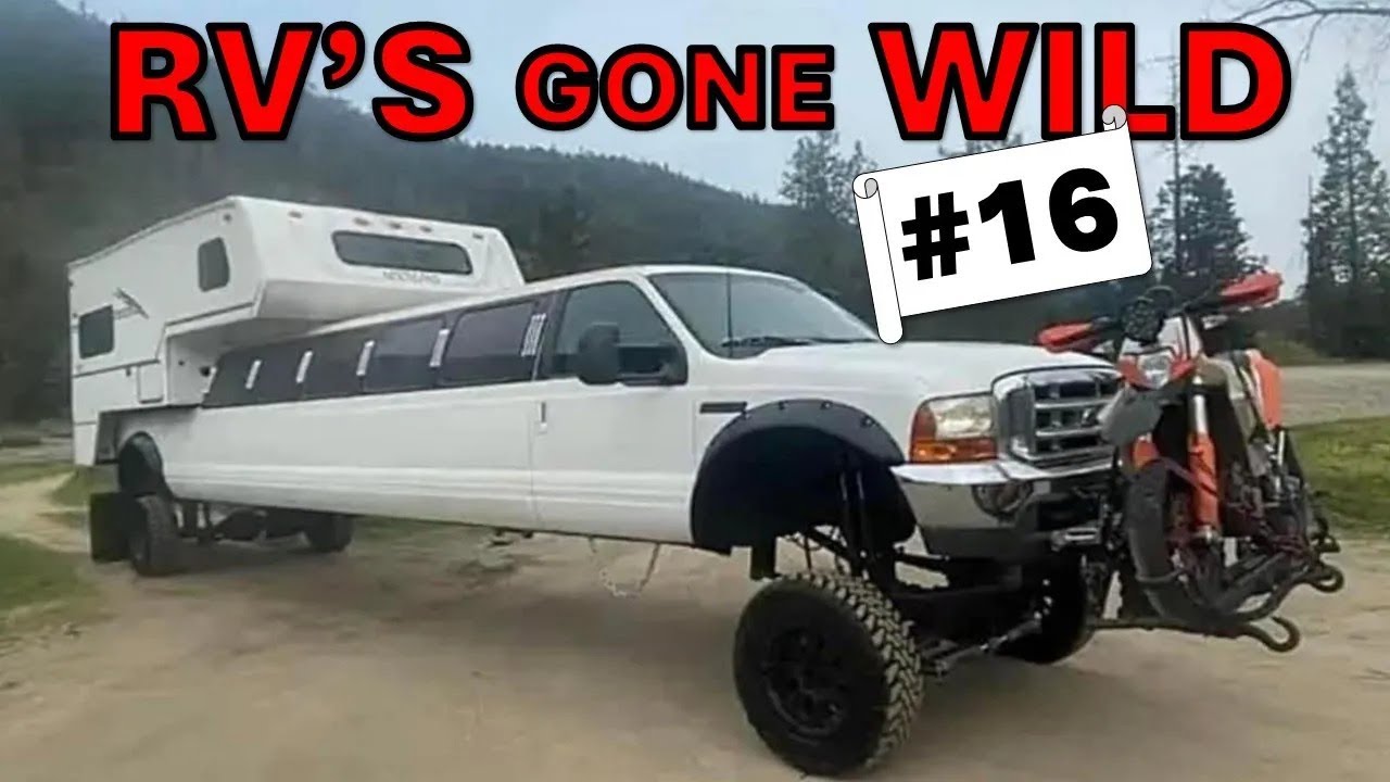 RV Fails & Crashes, RV's Gone Wild! #16, Custom Rigs, Stupid⧸Crazy ...