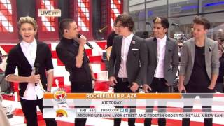 One Direction on The Today Show 2012 (part 2 of 4) (HD)