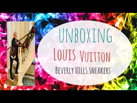 LV Beverly Hills sneakers#unboxing #lv #louisvuitton #trainer