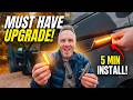 Upgrade Your VW Camper Van – Smoked LED Side Repeaters Install