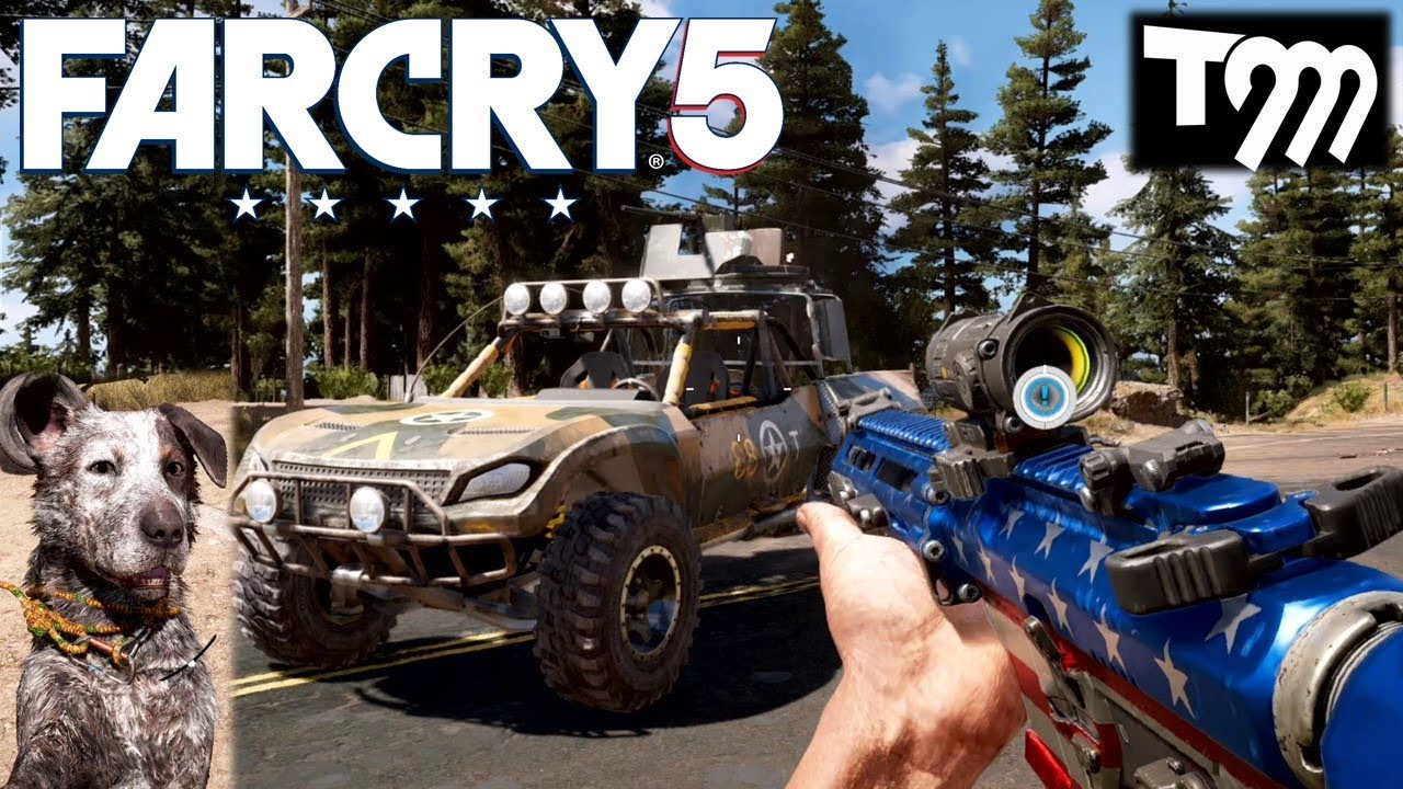 FAR CRY 5 New & Exclusive Gameplay, Quests, Vehicles, Boomer The Dog