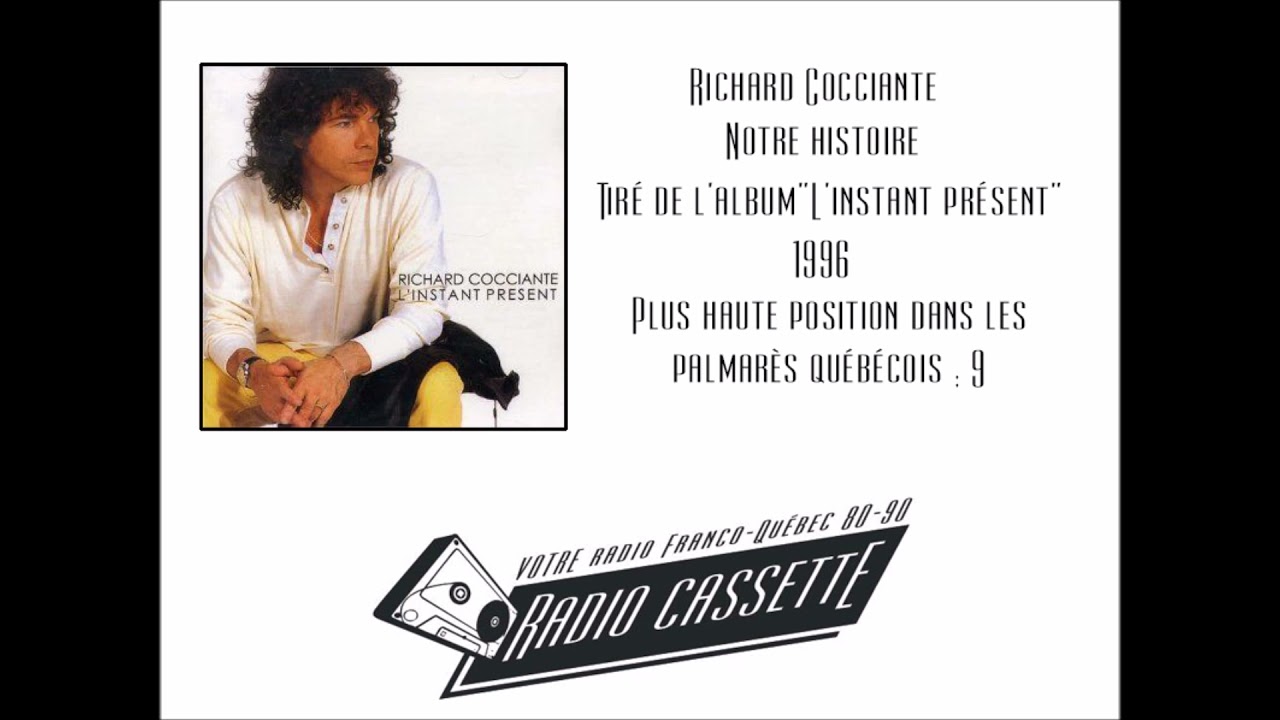 Richard Cocciante - Notre histoire