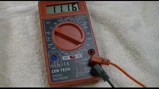 Harbor Freight  CenTech 7 Function Digital Multimeter Review