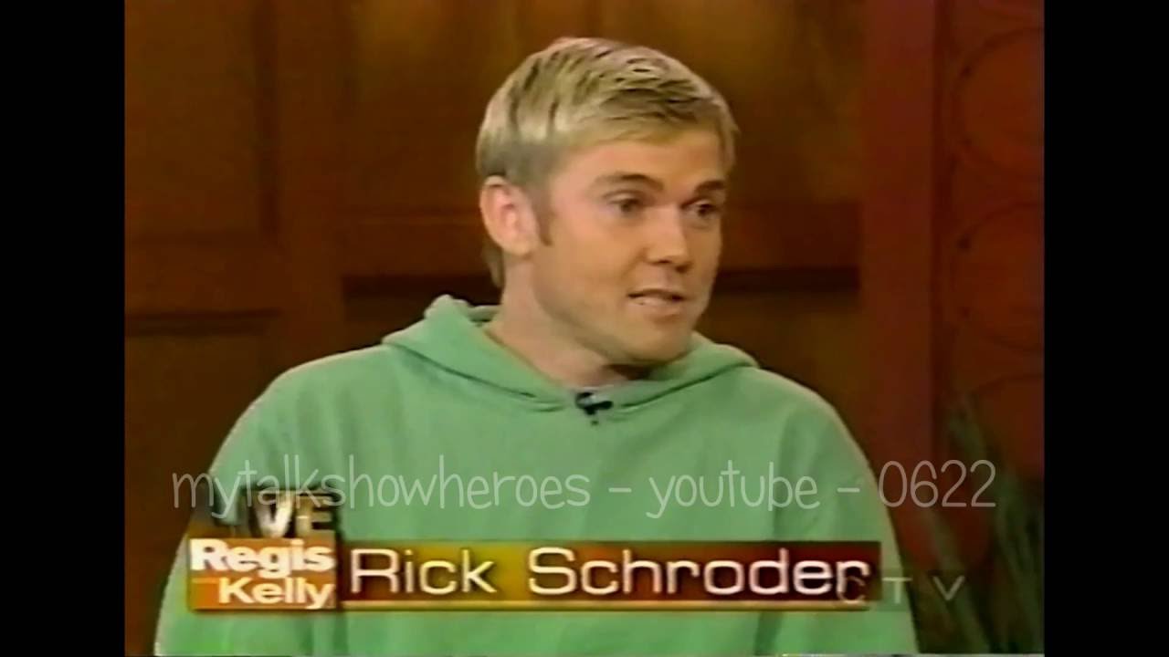 Rick Schroder Visits Regis Kelly Youtube