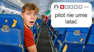 TESTUJĘ 1-GWIAZDKOWE LINIE LOTNICZE...