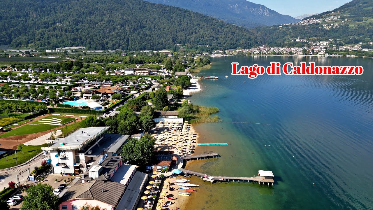 Lake Caldonazzo, Lago di Caldonazzo, italy 2023