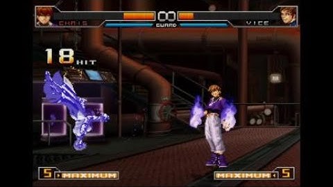 THE KING OF FIGHTERS 2002 UNLIMITED MATCH Orochi Chris Combo