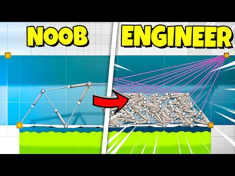 Using an actual engineering degree to play Bridge Constructor Portal...