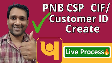 PNB CSP Guardian CIF Create 2025 | New Method | Live Process | How to Create Customer ID in an Ea...