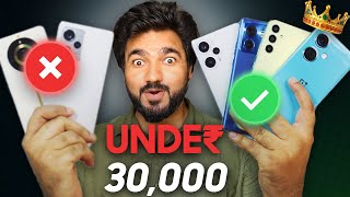 My Pick: Top 5 BEST Smartphones UNDER ₹30,000 Right Now!