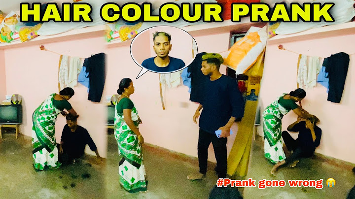 🤯HAIR COLOUR PRANK On MOM🤣 | 🥺Prank Gone Wrong💔 | 🤯I Lost My Hair😭 | Prankster Surya |