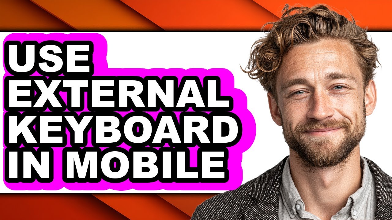 How to Use External Keyboard in Mobile - Step by Step - YouTube