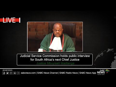 Jsc  Interview | Justice Mbuyiseli Madlanga - Pt2