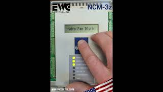 NCM-3z LCD menu overview