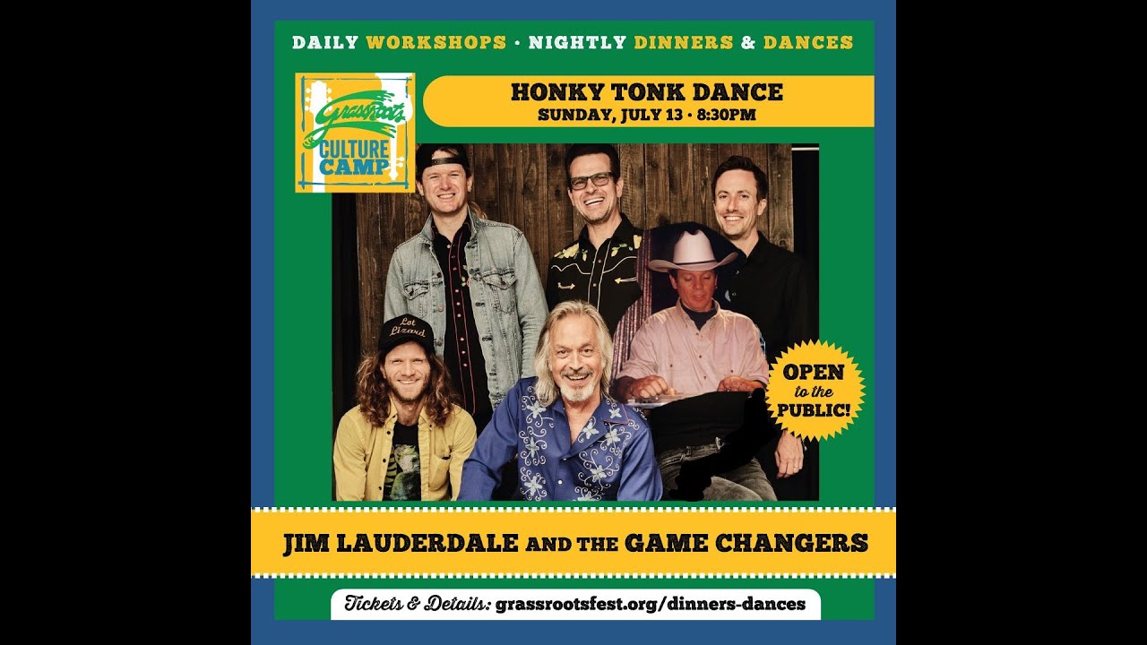 2025-07-13 Jim Lauderdale And The Game Changers @ GrassRoots Culture Camp Trumansburg NY