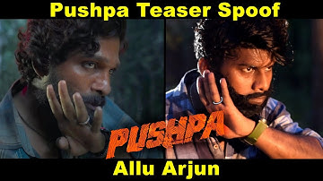 Pushpa Trailer Spoof | Allu Arjuna | Introducing Pushpa Raj | OYE TV