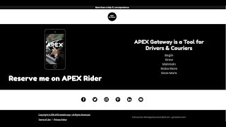 Introducing APEX Gateway, by APEX Mobile App - APEX Gateway is a Tool for Drivers & Couriers screenshot 4