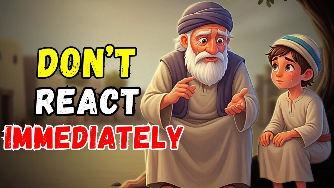 Don’t React Immediately | The 24-Hour Rule | Powerful Story
