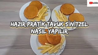 Hazir Prati̇k Tavuk Si̇ni̇tzel Nasil Yapilir Ali̇ Erkul La Hersey Burada