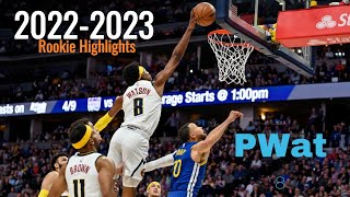 Peyton Watson's 2022-2023 Highlights | PWAT Champion