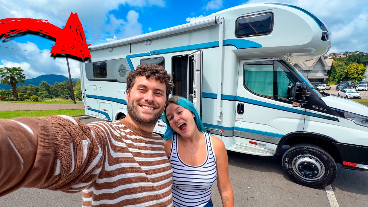 FINALMENTE!!! Nosso NOVO MOTORHOME pra dar a VOLTA AO MUNDO