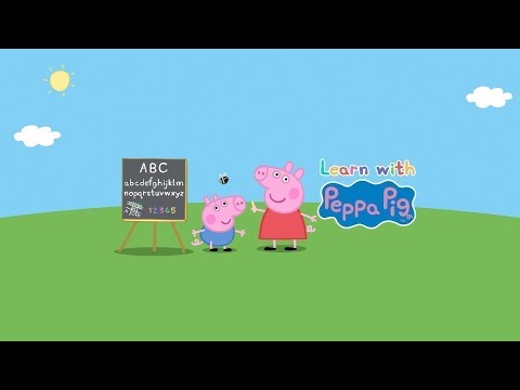 PEPPA PIG SURPRISE EGGS | LEARNING FOR KIDS