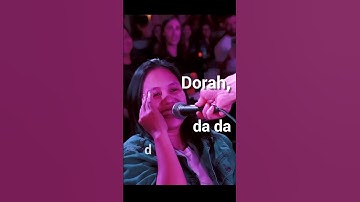 Scat singing with the audience