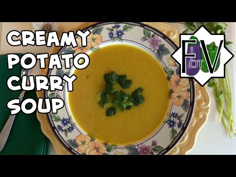 Creamy Potato Curry Soup