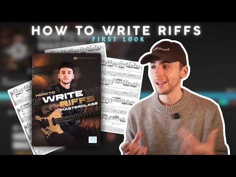 How To Write Riffs Masterclass FIRST LOOK