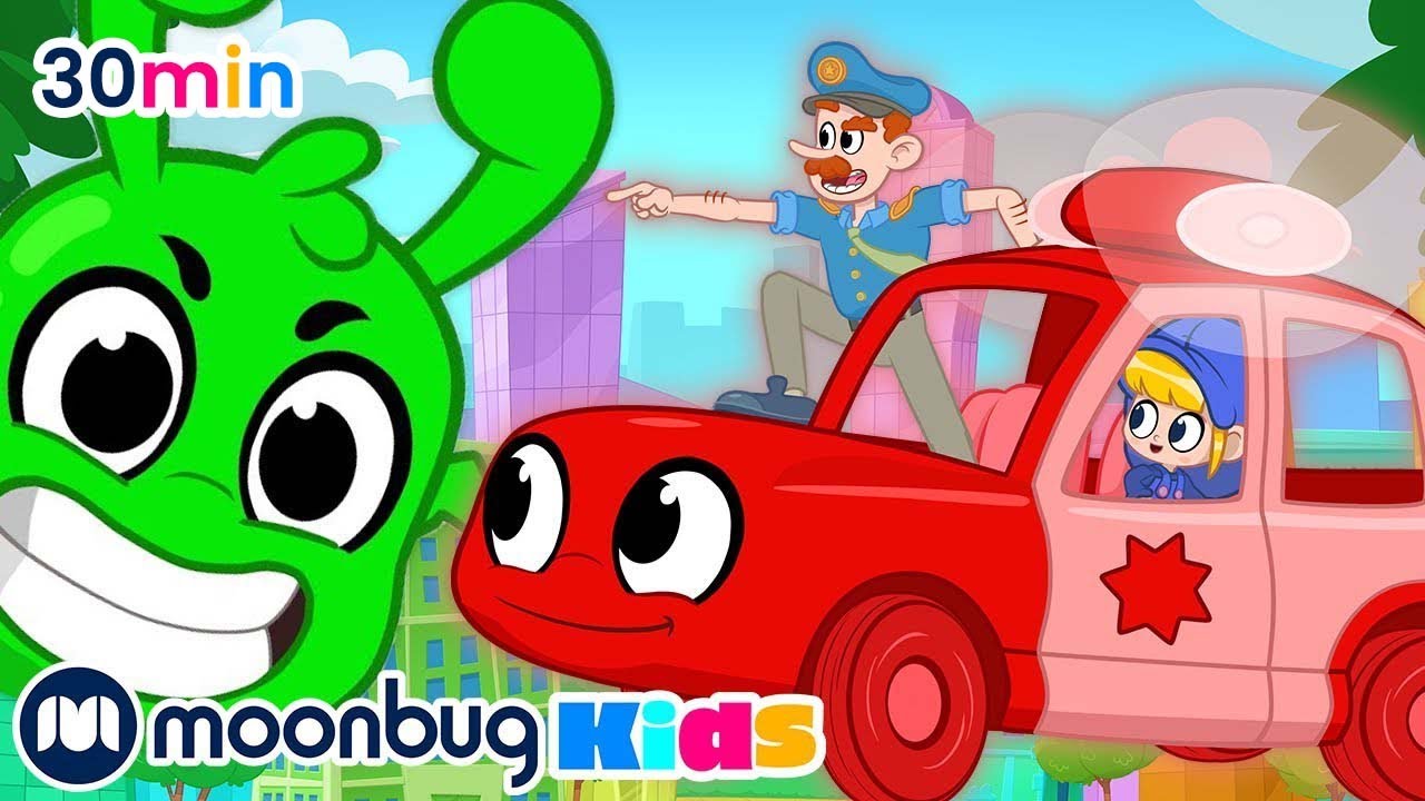 ⁣Orphle macht Unfug in der Stadt | Kinderlieder und Cartoons | Morphle | Moonbug Kids Deutsch