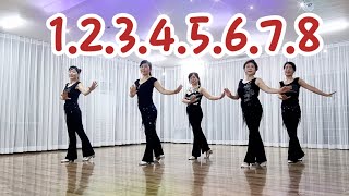 1.2.3.4.5.6.7.8 Line Dance (Improver)/Rae J Lee(KOR)-June 2023