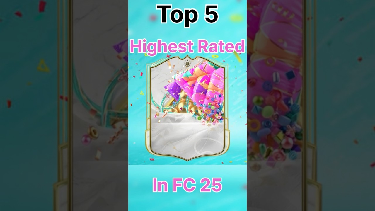 Top 5 FUT Birthday Icons FC25!🔥 